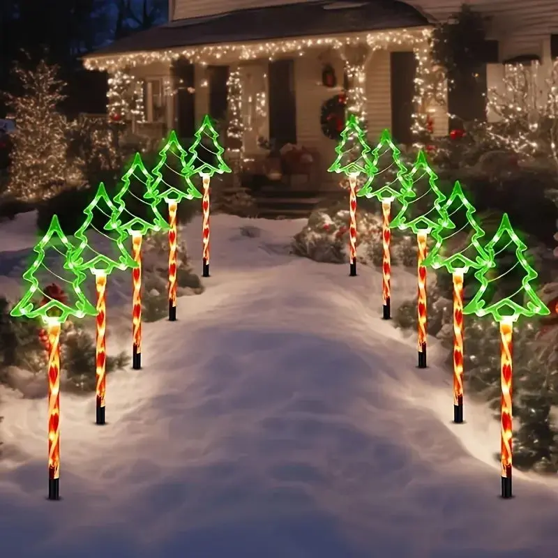 Kora Buiten Kerstverlichting 5 stuks - LED, Zonne-energie, 8 Verlichtingsmodi