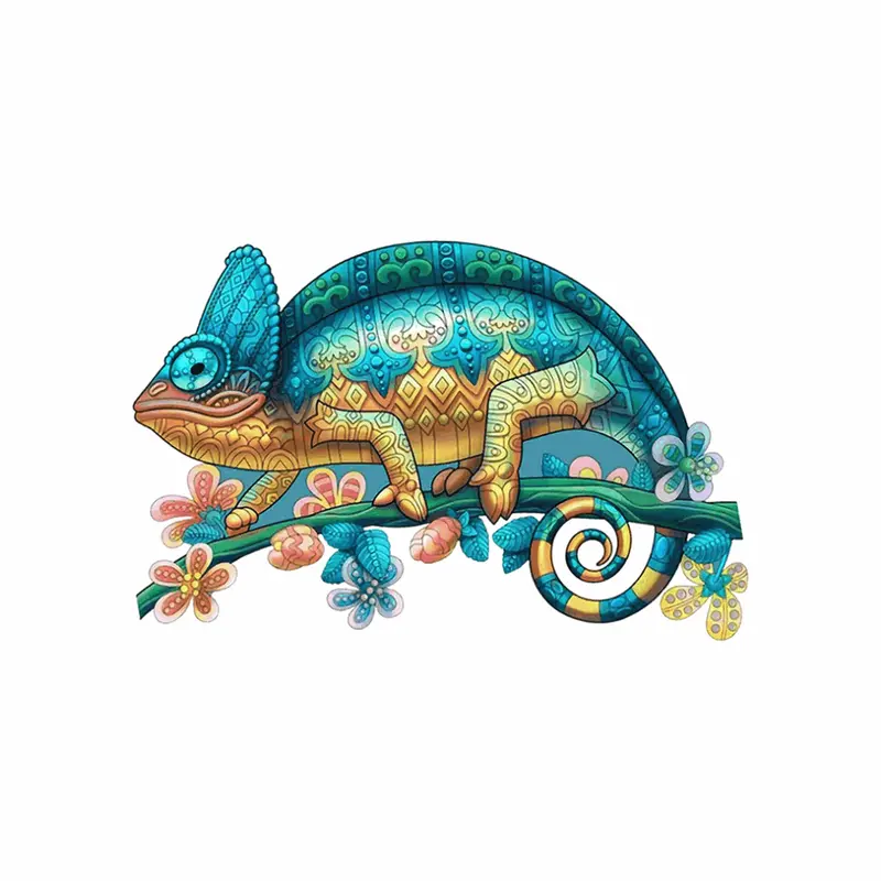 Legpuzzel - Kameleon