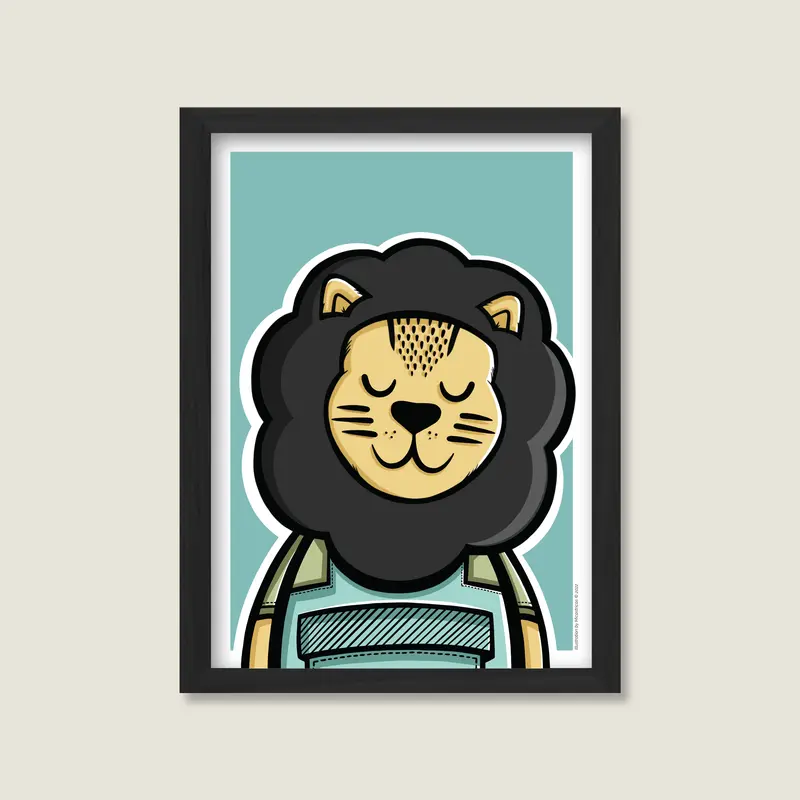 Lion print