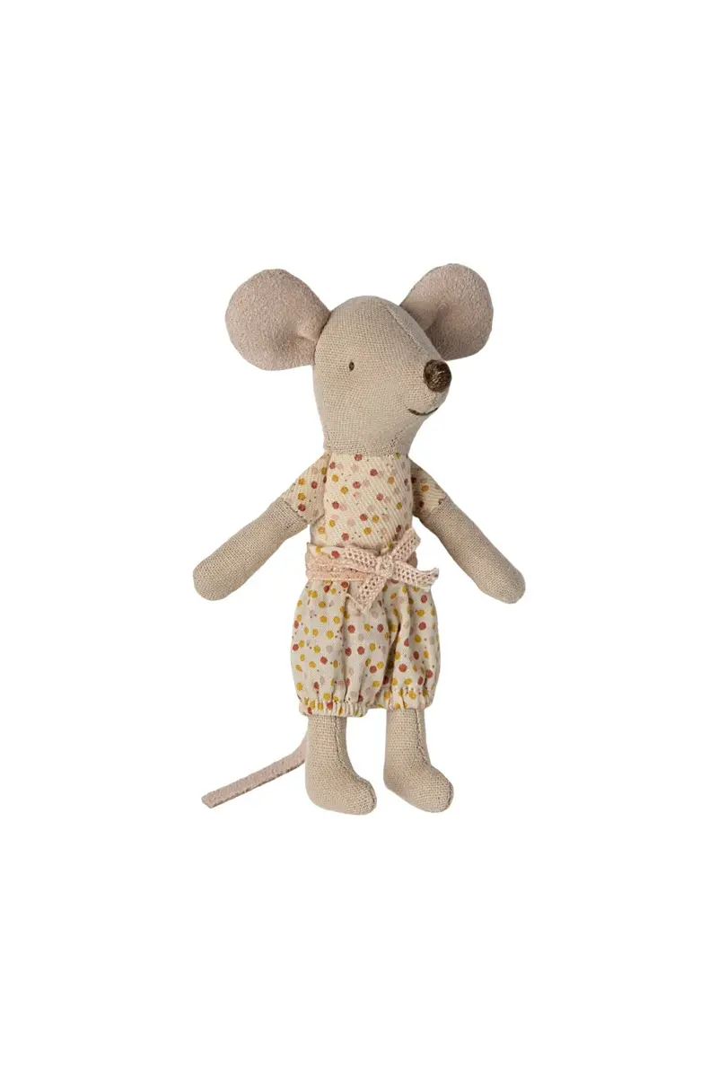 Little Sister Mouse In Matchbox