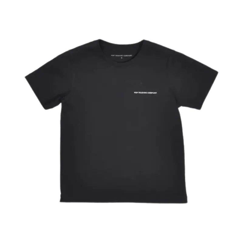 logo kids t-shirt black