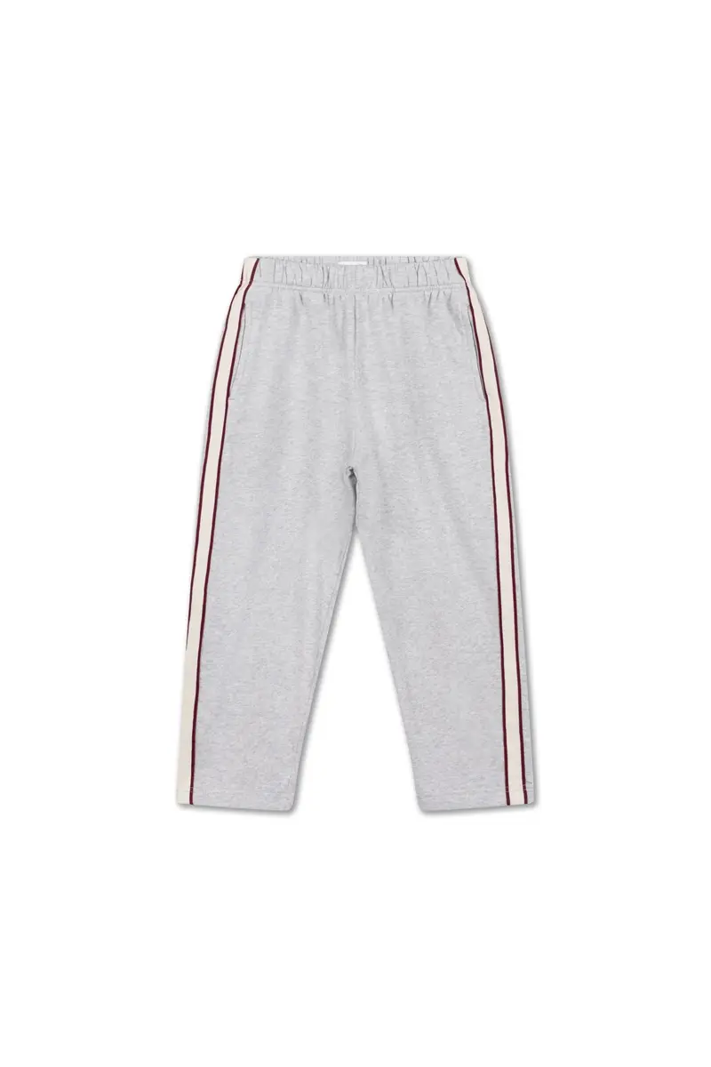 Loose ease pants - Light mixed grey