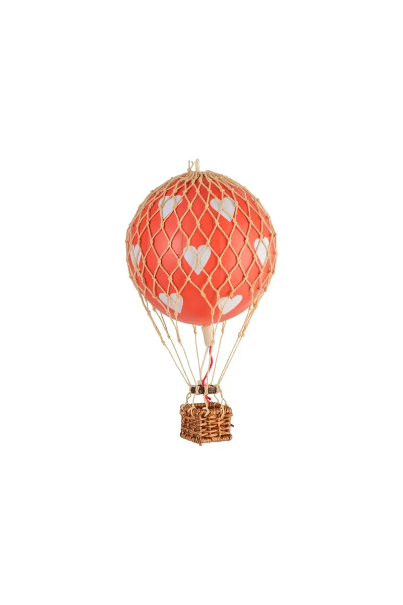 Luchtballon Floating The Skies - Red Hearts