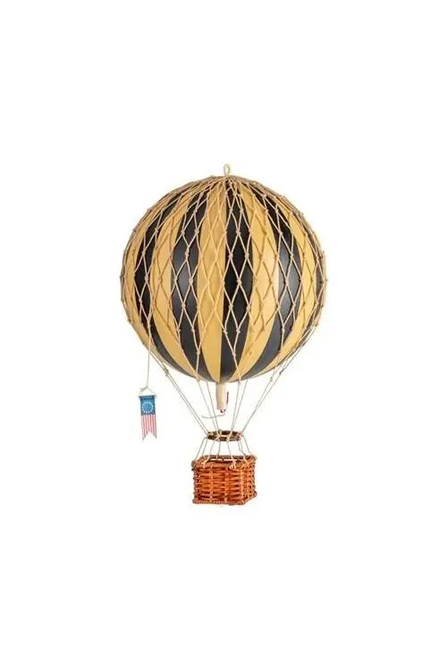 Luchtballon Travels Light - Black