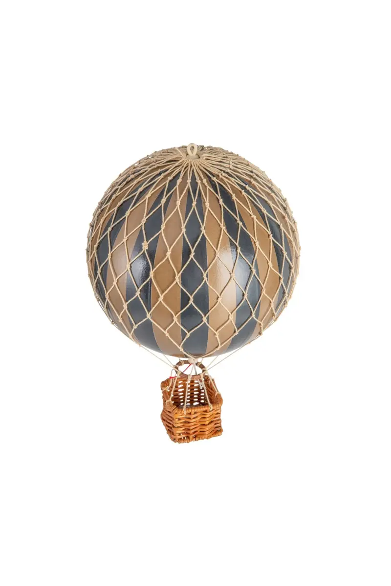 Luchtballon Travels Light - Gold & Black