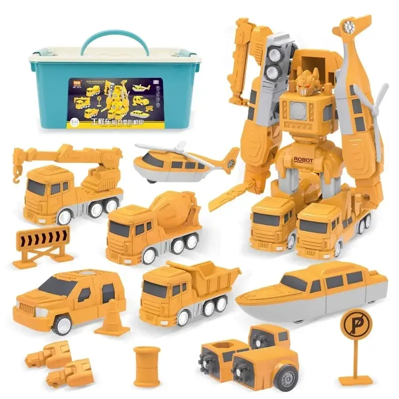 MagnaMix™ - Van Truck naar Transformer - Speelgoedwagen Transformer