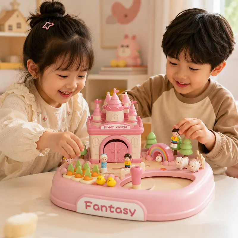 Magnetic Princess Castle – Creatief & Magisch – Magnetisch Poppenhuis Speelset