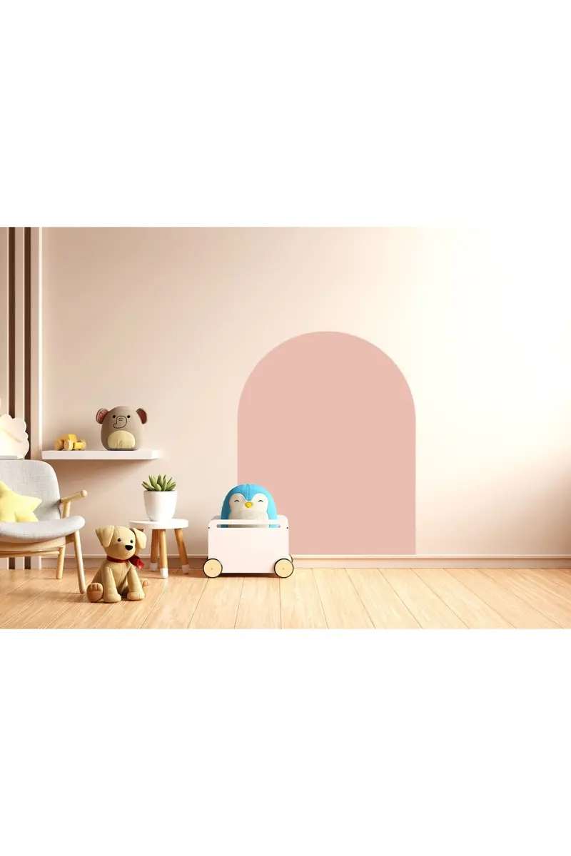 Magnetische Muursticker 95x75cm | Soft Nude