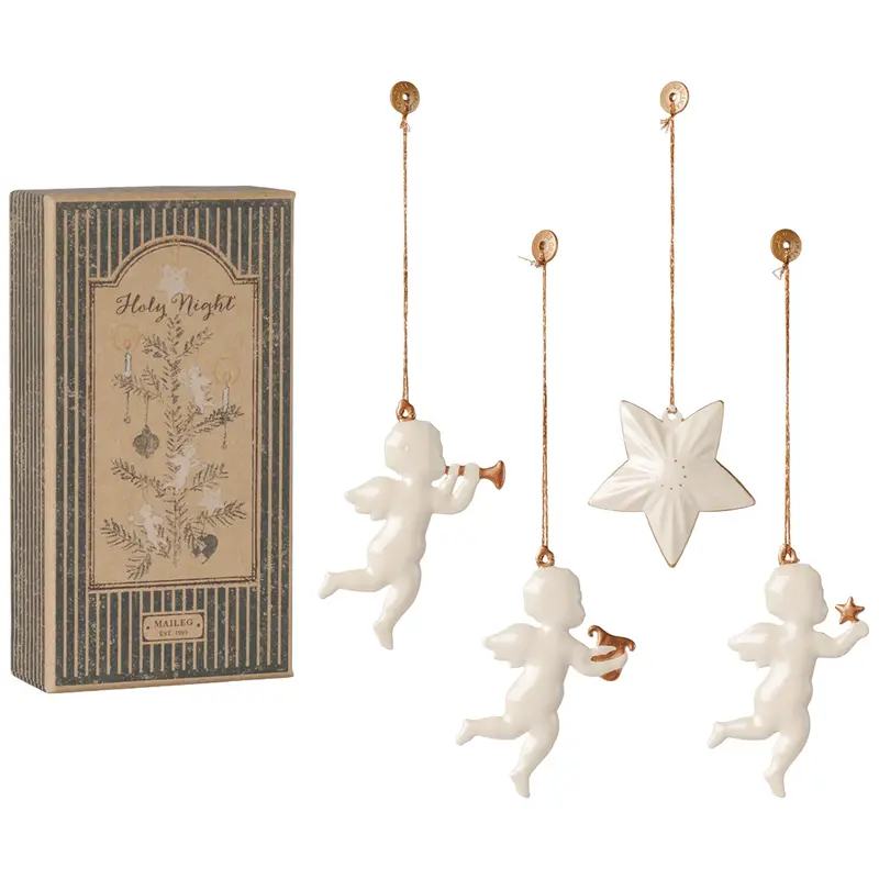 maileg poppenhuis kerstversiering - holy night - 13 cm