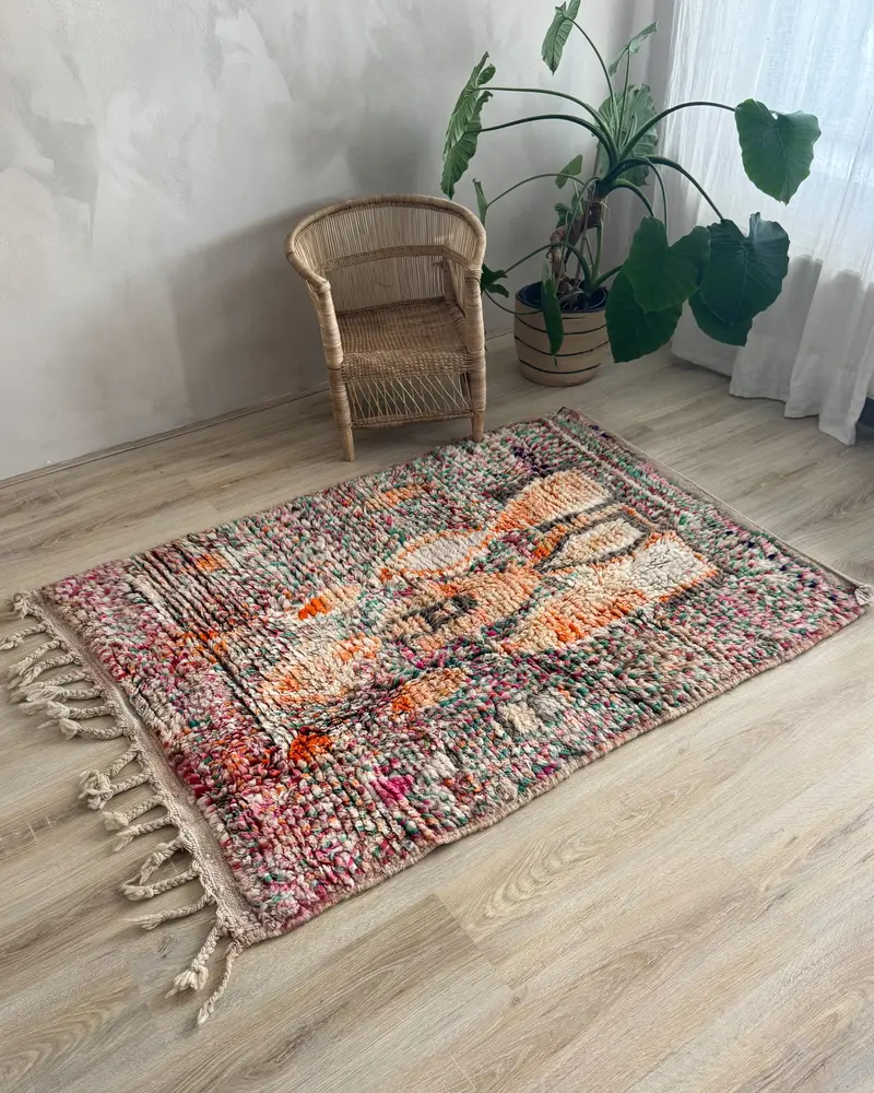 Marokkaans handgemaakt vloerkleed 150 x 105 cm