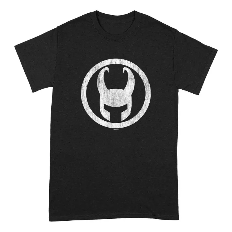 Marvel Loki Icon T-Shirt – Black Graphic Tee