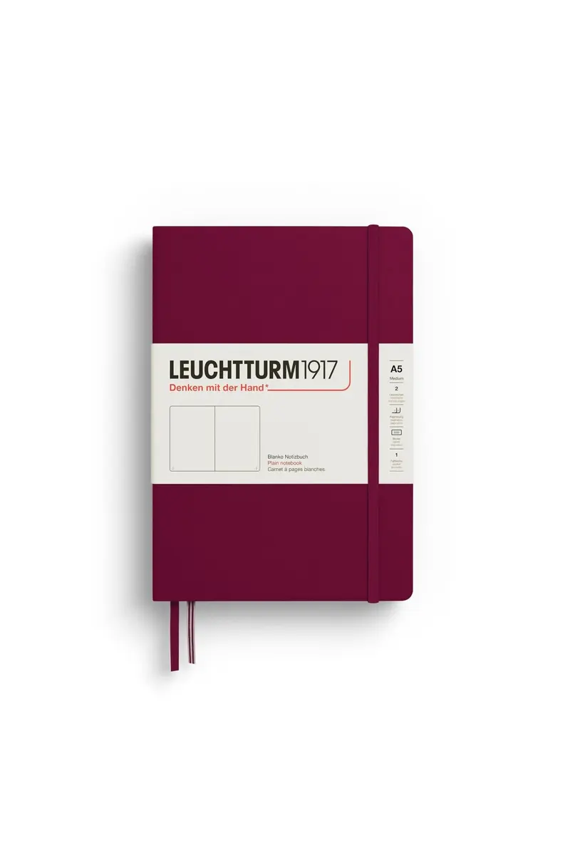 Medium port red, plain