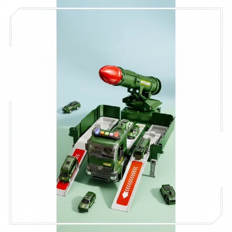 MegaTank – Stoer & Innovatief – Militaire Vrachtwagen