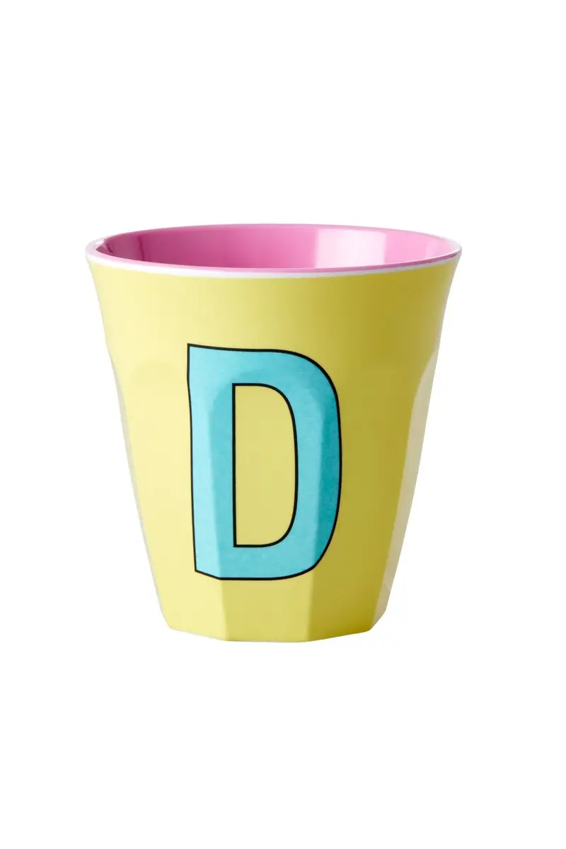 Melamine Cup - D - Yellow