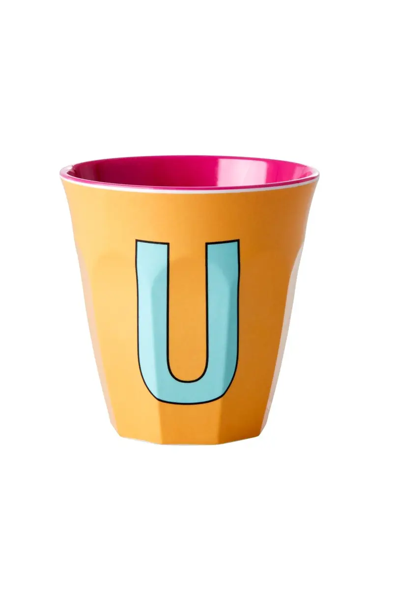 Melamine Cup - U - Apricot