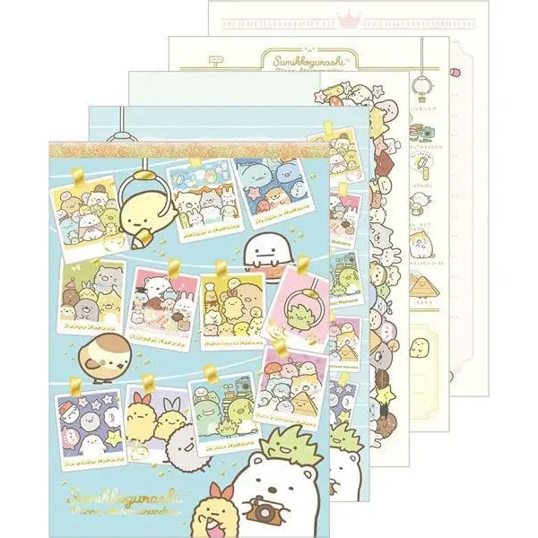 Memoblok Groot - Sumikkogurashi Everyone Gathers - Polaraids