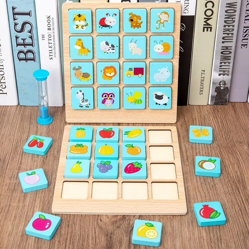 Memory Card Game™ | Braintrainer voor kleintjes - Puzzelspel