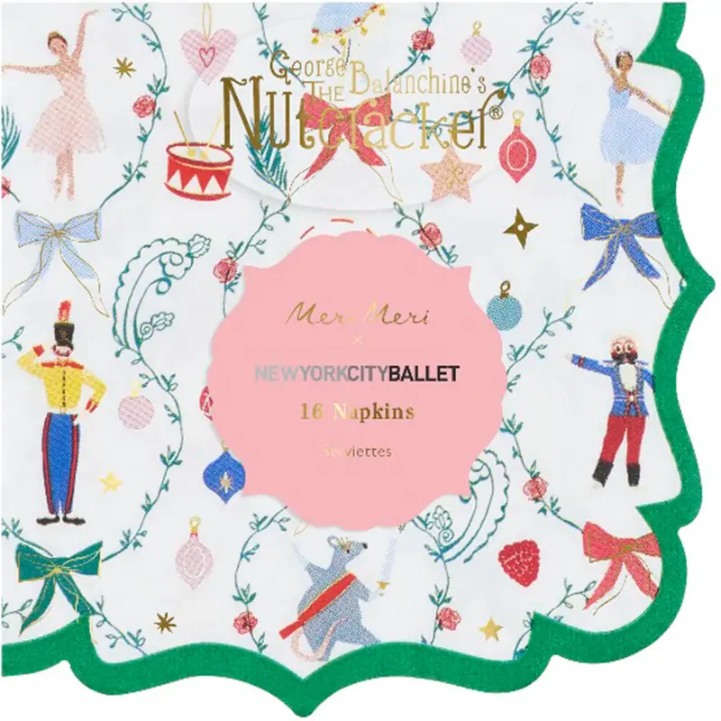 meri meri servetten klein new york city ballet - 16st