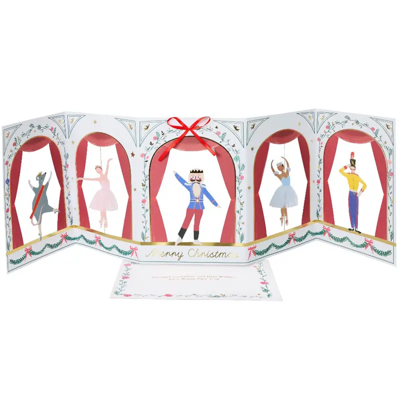 meri meri uitvouwbare kaart new york city ballet