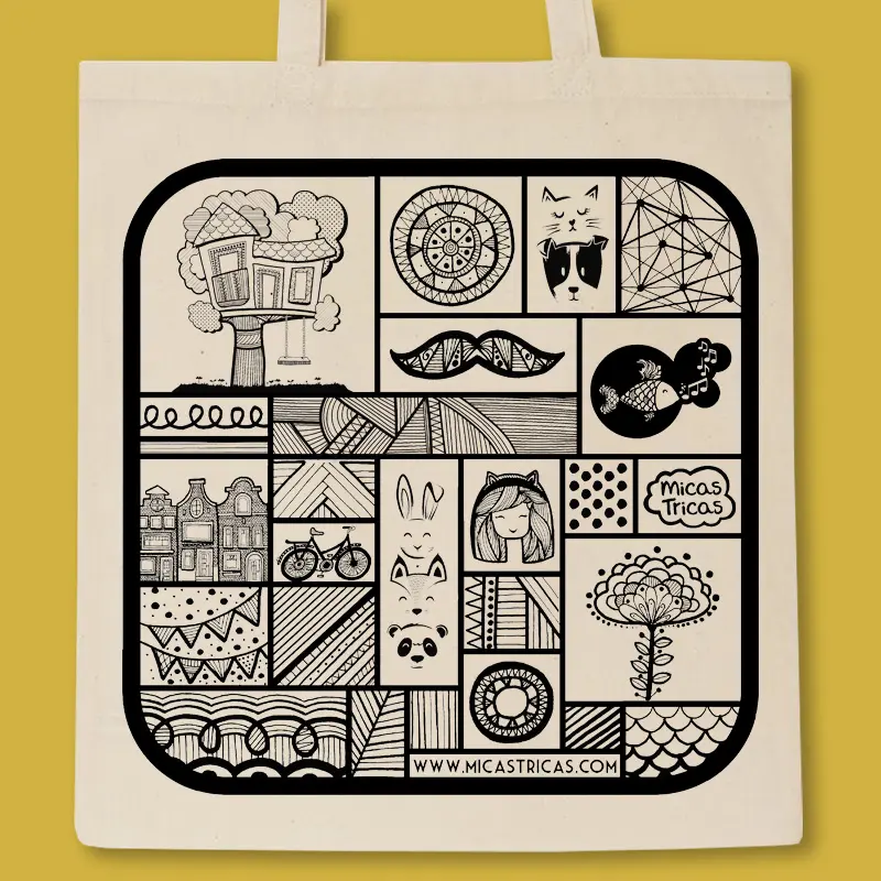Micastricas tote bag