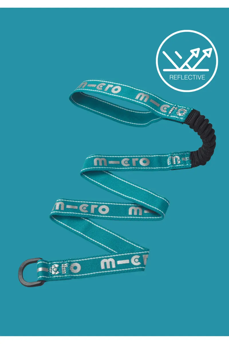 Micro Pull & Carry Strap Elastic Aqua Reflective