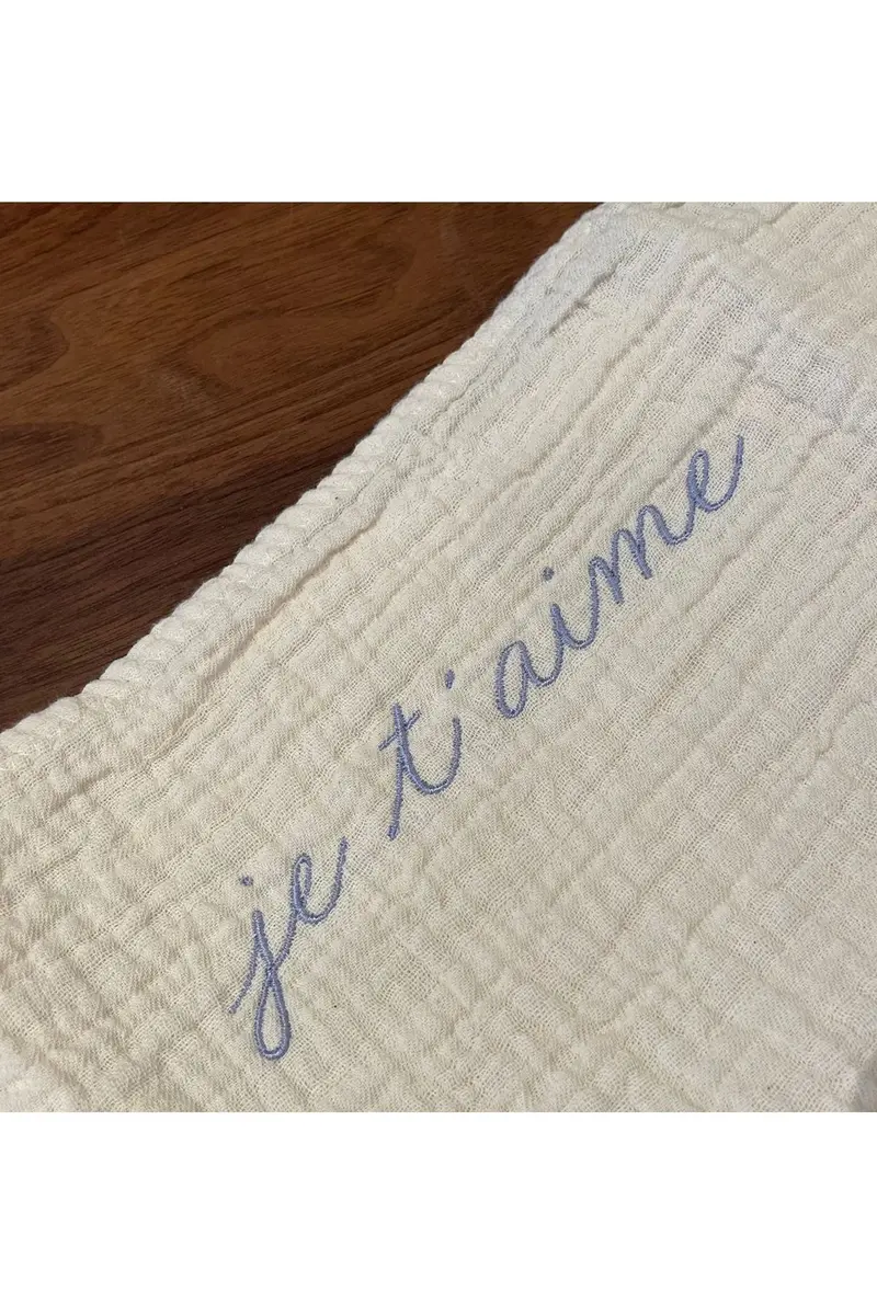 midi towel . je t aime . lavender lilac