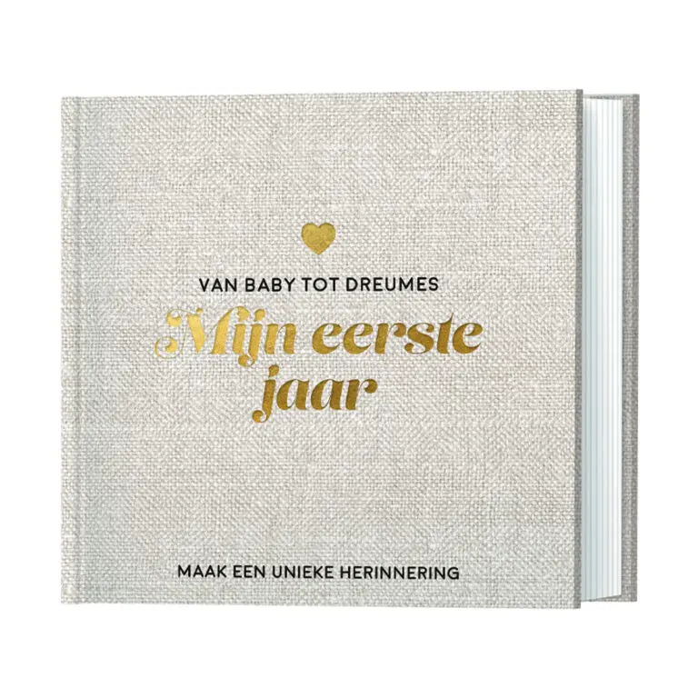 Mijn eerste jaar babyboek