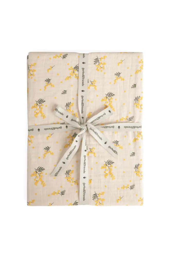 Mimosa fitted sheet 60x120cm