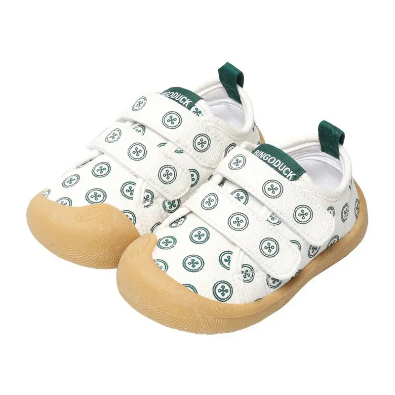 Mini Fashion™ - Ademend Materiaal - Schoenen met print