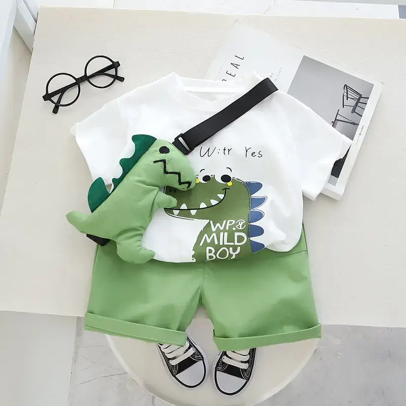 Mini Fashion™ - Dino Dash - Stoere Zomerset Jongens