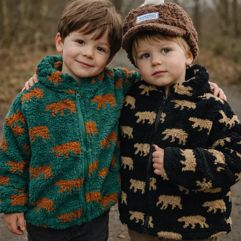 Mini Fashion™ – Extra Zacht & Warm – Beren Fleece Vest