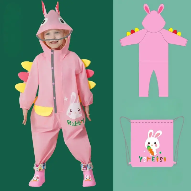 Mini Fashion™ - Poncho - Kinder Regenjas