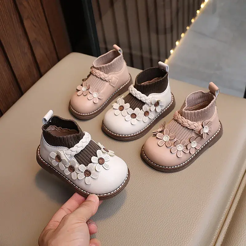 Mini Fashion™ - Schattige Bloemetjes - Meisjes Schoenen