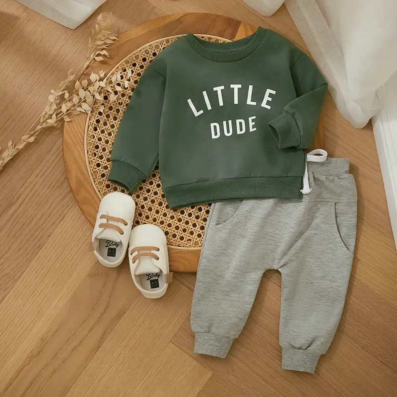 Mini Fashion™ - Stoere 'Little Dude' Set Katoen