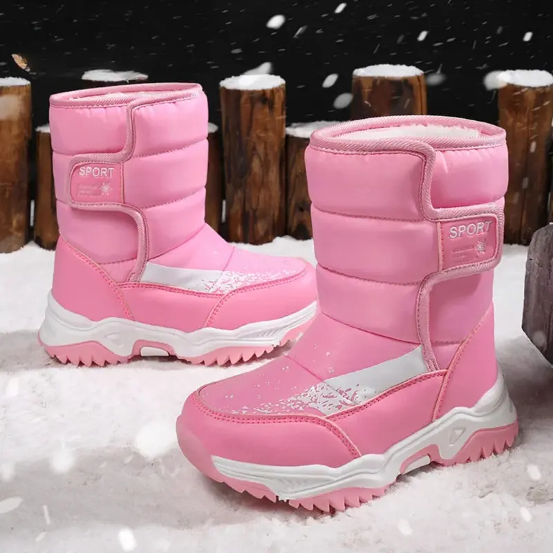 Mini Fashion™ - Zachte Pluche Voering - Winterlaarzen