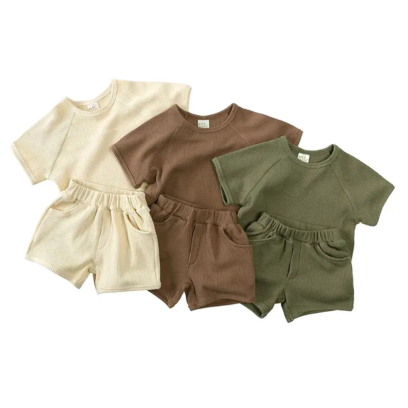 Mini Fashion™ - Zomer ribstof kledingsetje