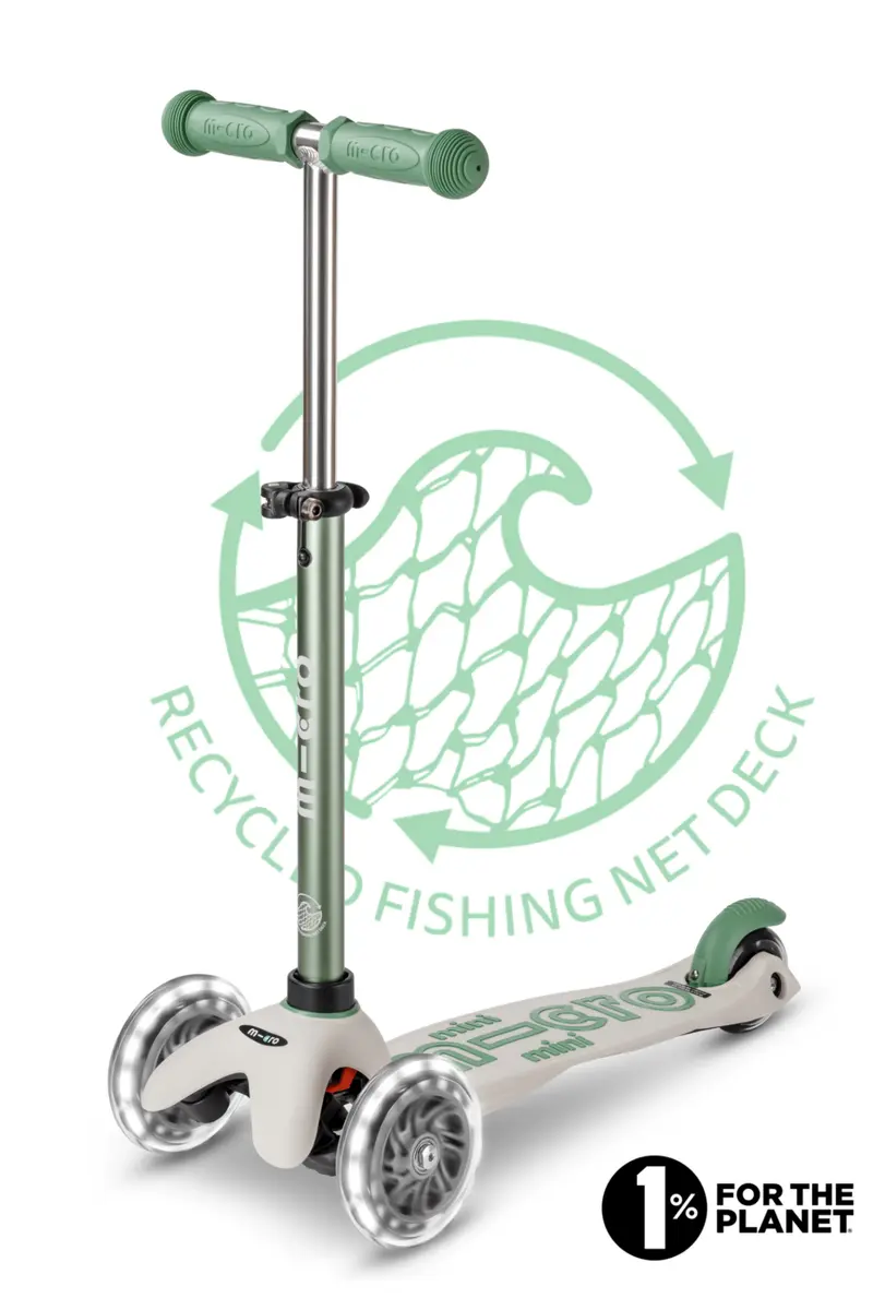Mini Micro step Deluxe ECO LED pistache
