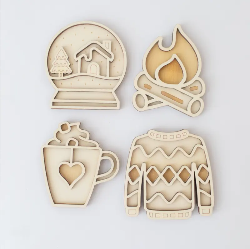 Mini speelset - cozy winter