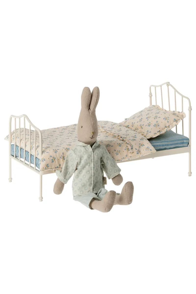 Miniature Bed, Mini - Blue