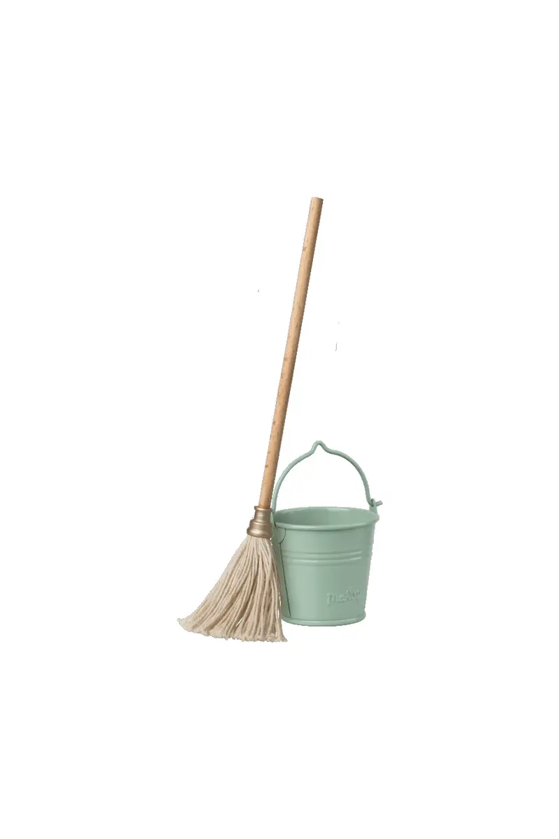 Miniature Bucket And Mop