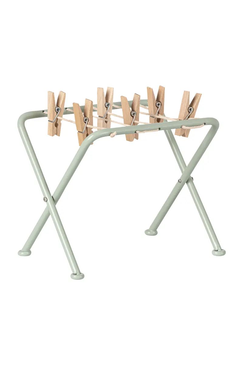 Miniature Drying Rack W. Pegs