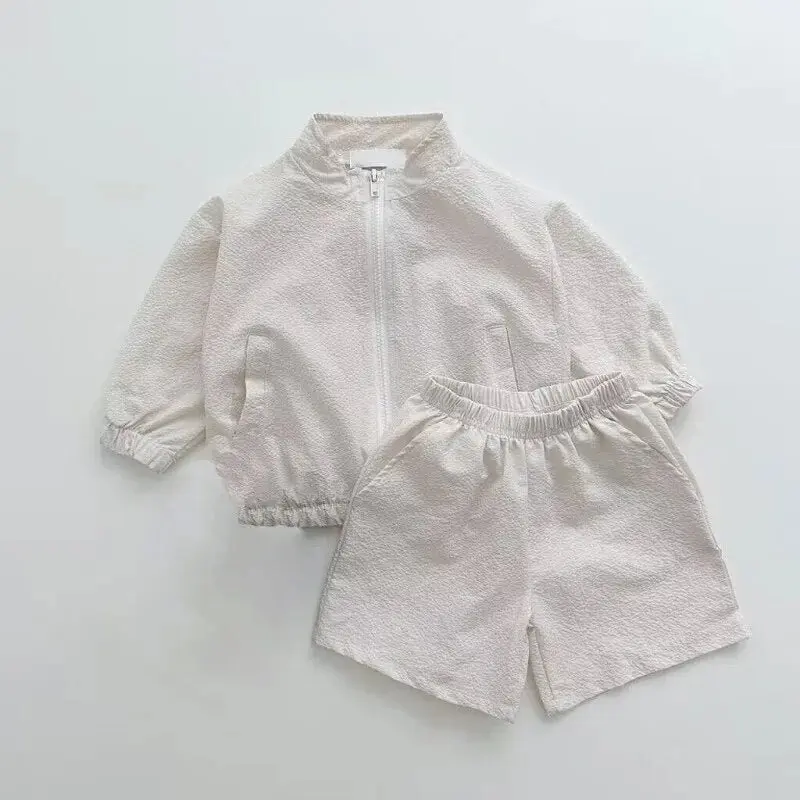 MiniAviator™ – Luchtige Bomber Set met Stijl – Trendy Kinderoutfit