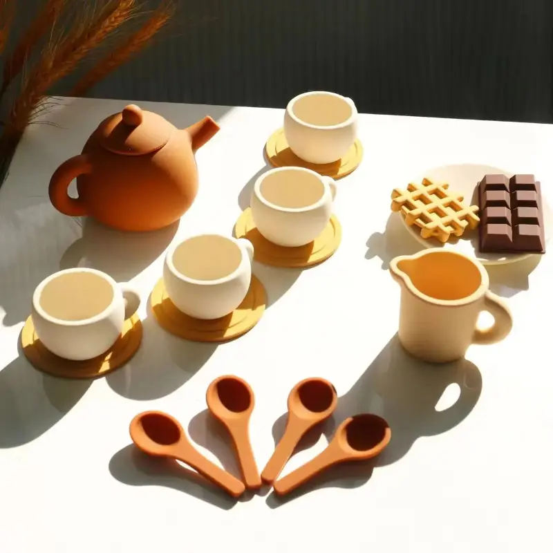 MiniBrew – Speels & Leerzaam – Siliconen Thee Set