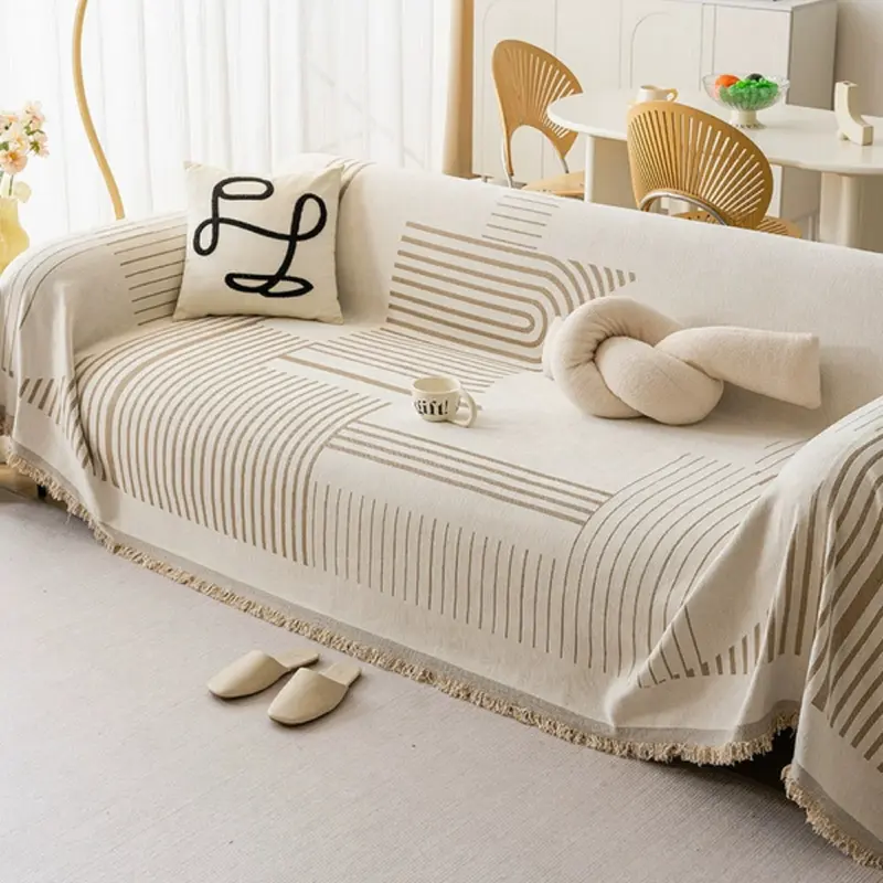 ModernLine Bankhoes - Zacht en Machinewasbaar, Decoratief Ontwerp