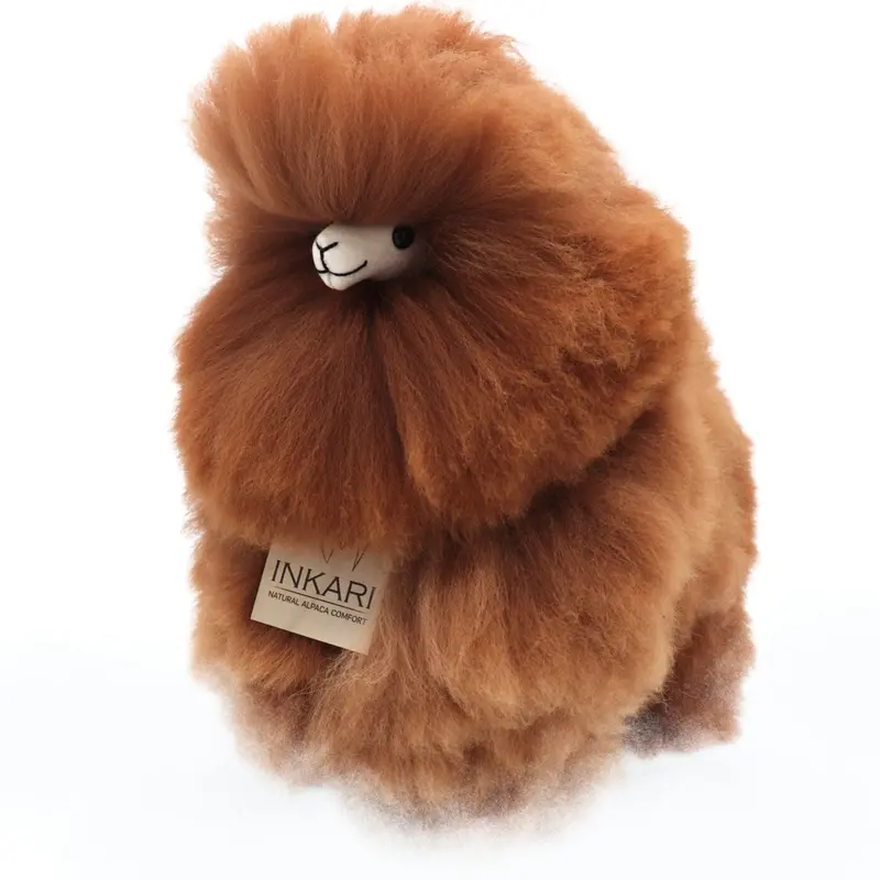 Monsterfluff - Hazelnut - Alpaca Stuffed Animal