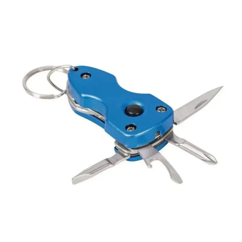 Multitool - Sleutelhanger Blauw