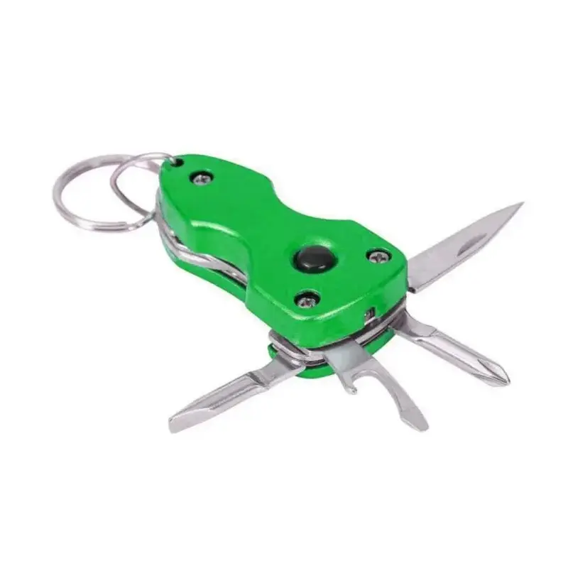 Multitool - Sleutelhanger Groen