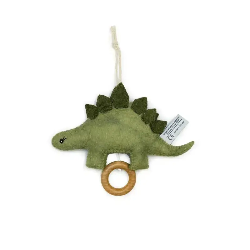 Muziek Mobiel - Stegosaurus Groen