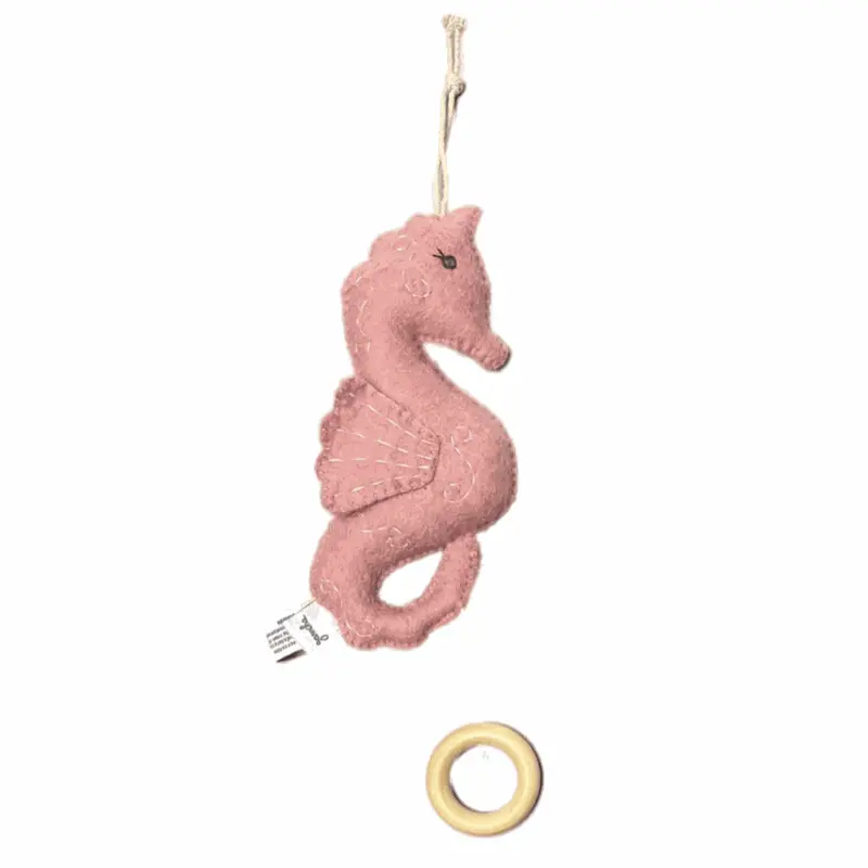 Muziek Mobiel - Zeepaard Roze