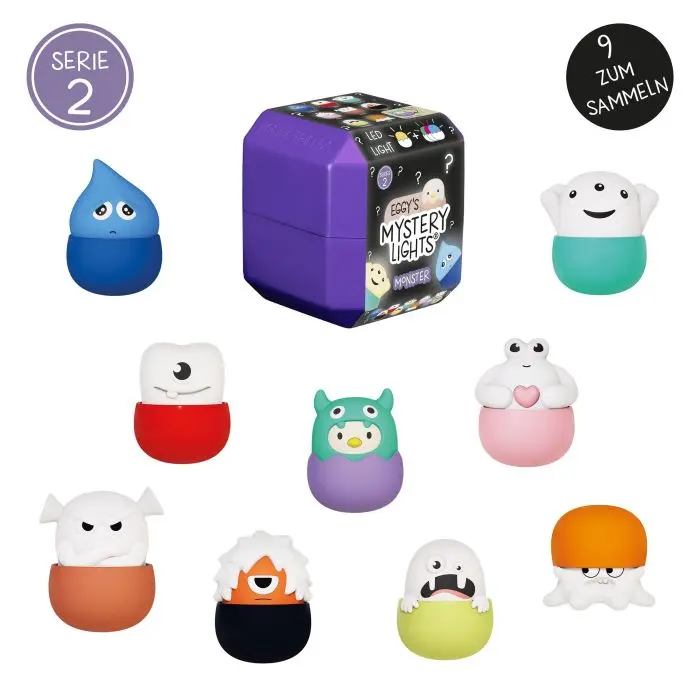 Mystery Box Eggy - mystery lights blindbox monsters (NIEUW)